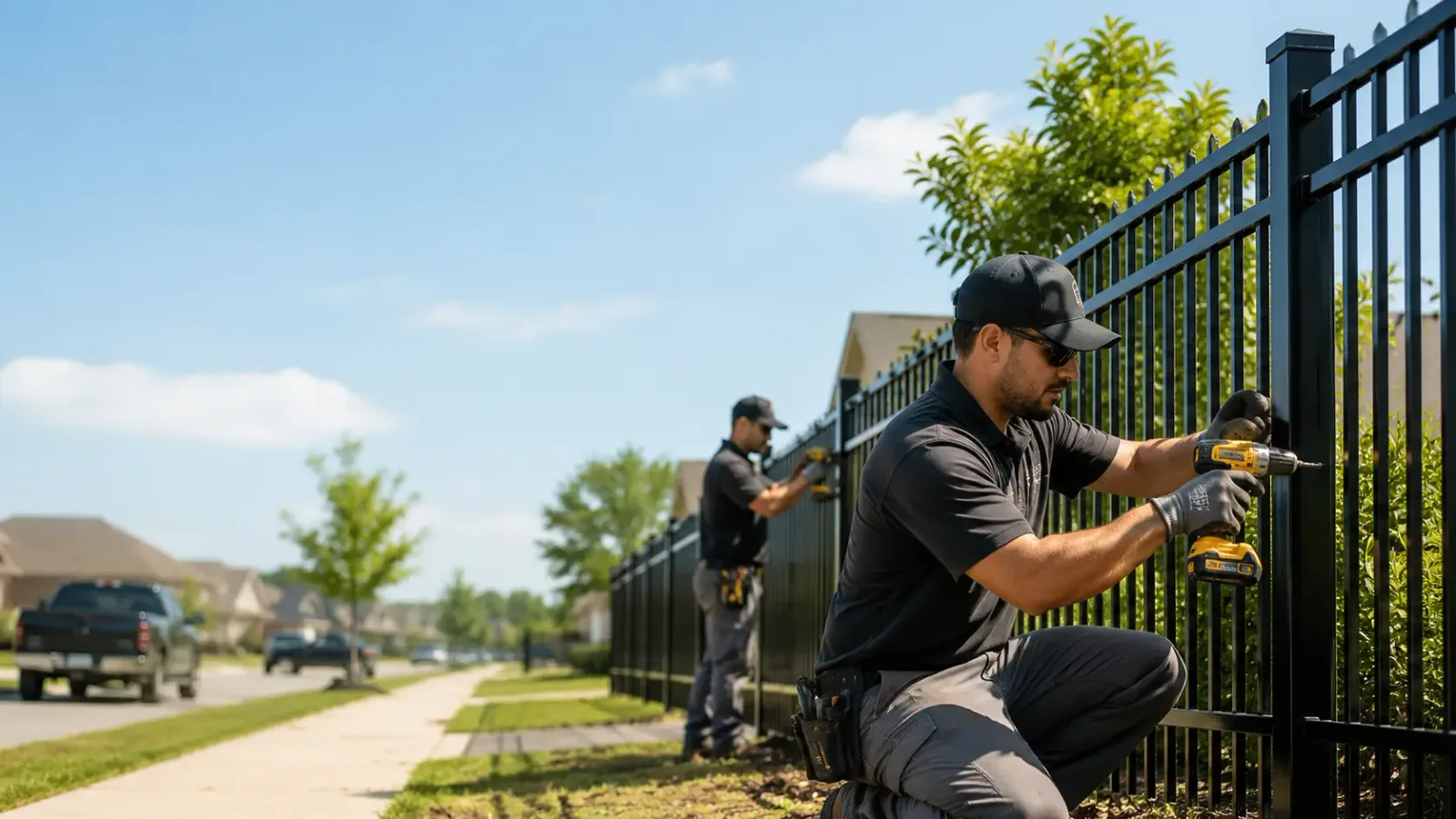 Metal Fence Installation in Preston, IA